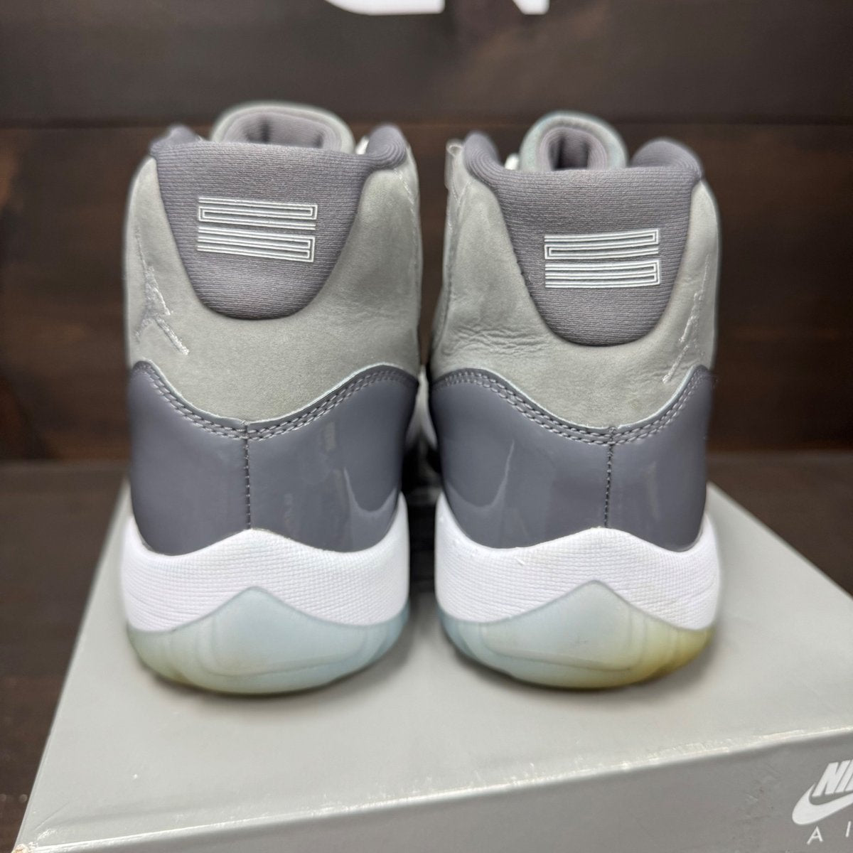 Jordan 11 Retro Cool Grey (2021) Size 8.5 (Pre-Owned) - sole