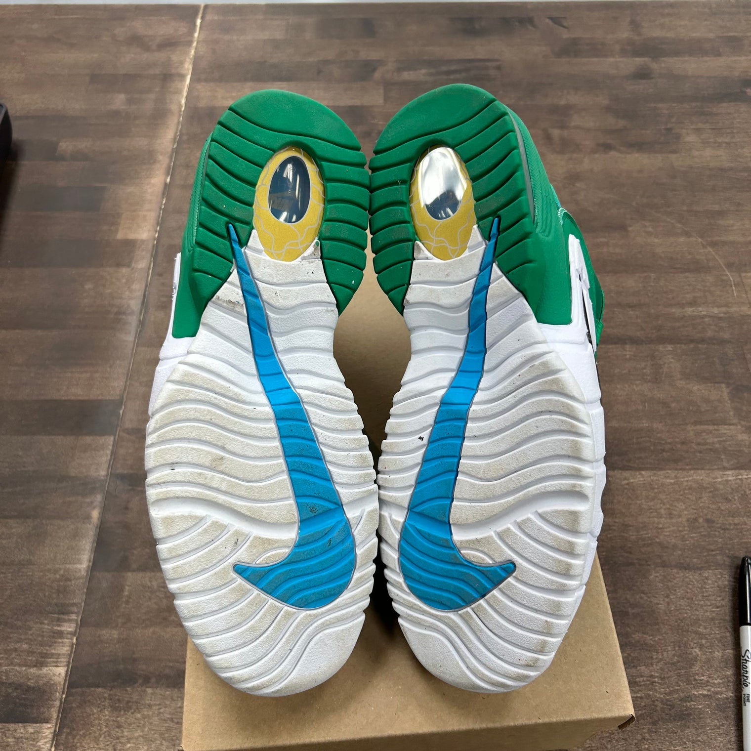 Nike Air Max Penny 1 Stadium Green (US 9.5) (USED, No Box)