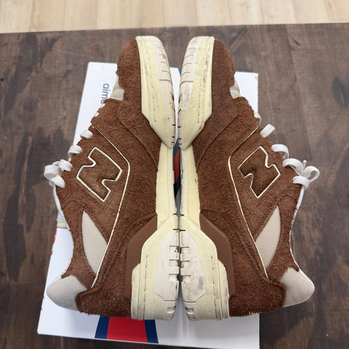 New Balance 550 Aime Leon Dore Brown Suede - Image 4
