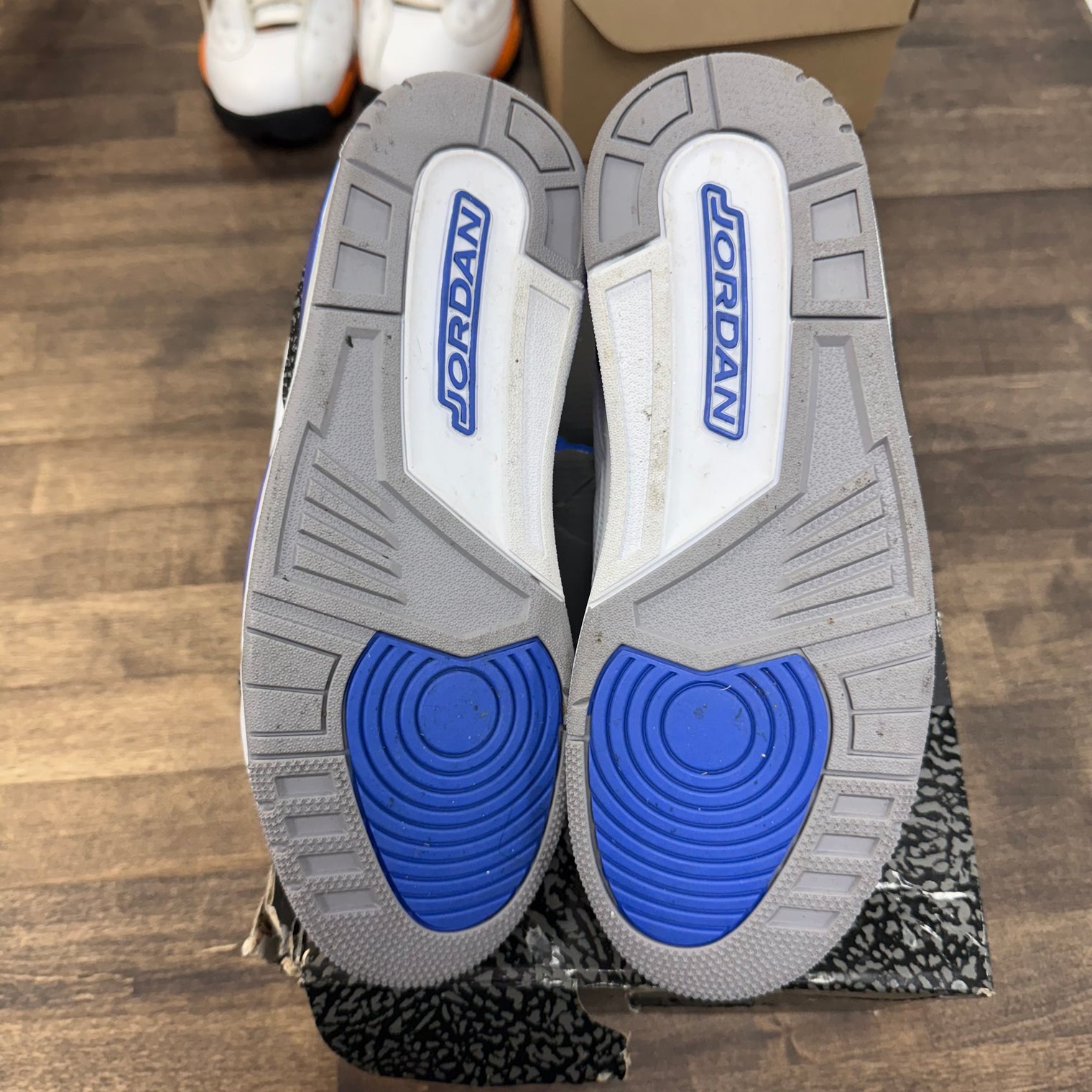 Racer Blue Jordan 3 Retro (USED)