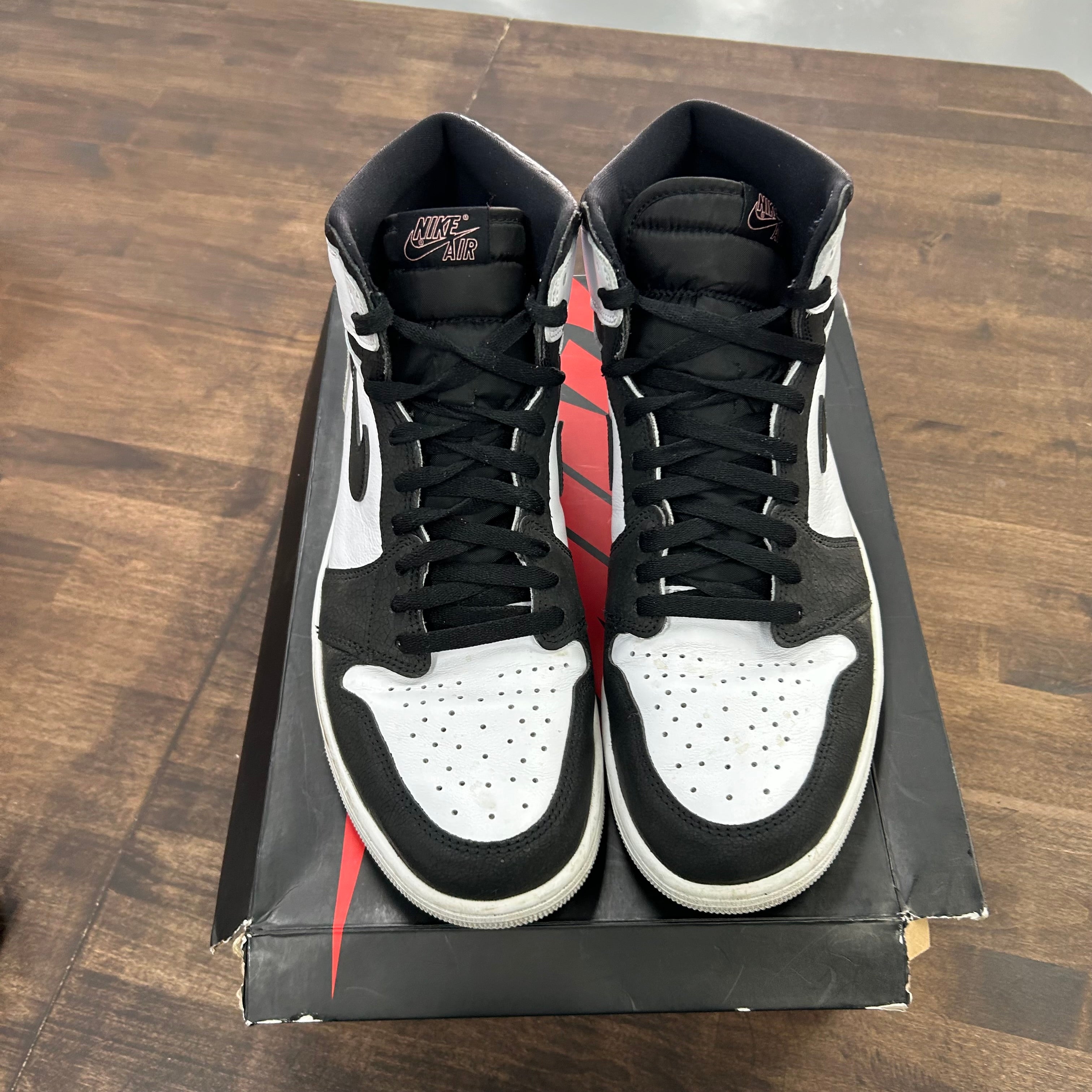 Jordan Bleached Coral Jordan 1 High OG (USED) Size 12 (Pre-Owned) - Image 2