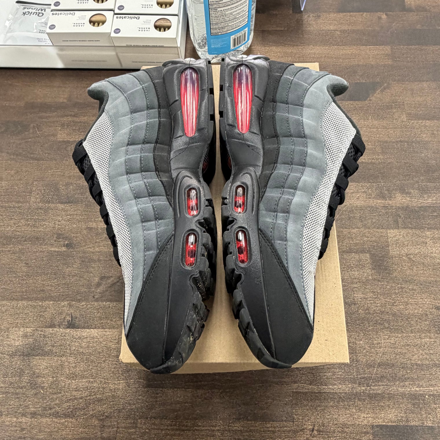 Bright Crimson Air Max 95 Big Bubble (USED, No Box)
