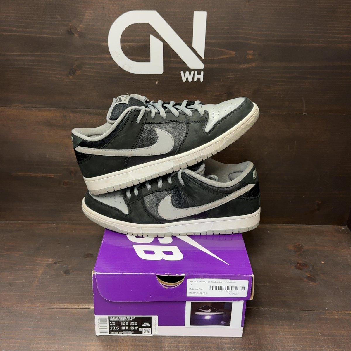 Nike SB Dunk Low J-Pack Shadow Size 12 (Pre-Owned) - front
