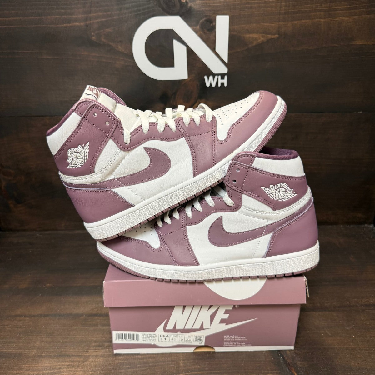Jordan 1 Retro High OG Mauve - Image 1