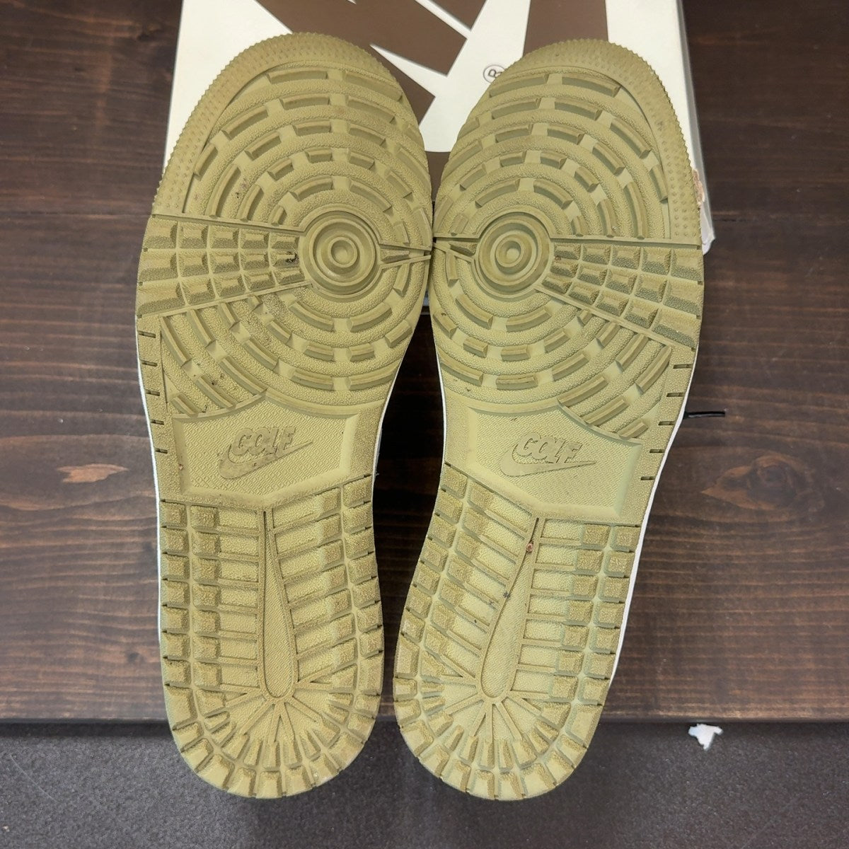 Jordan 1 Retro Low Golf Travis Scott Neutral Olive - Image 8