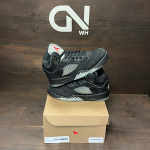 Jordan 5 Retro OG Black Metallic Reimagined (GS) Size 4.5Y (Pre-Owned) - front