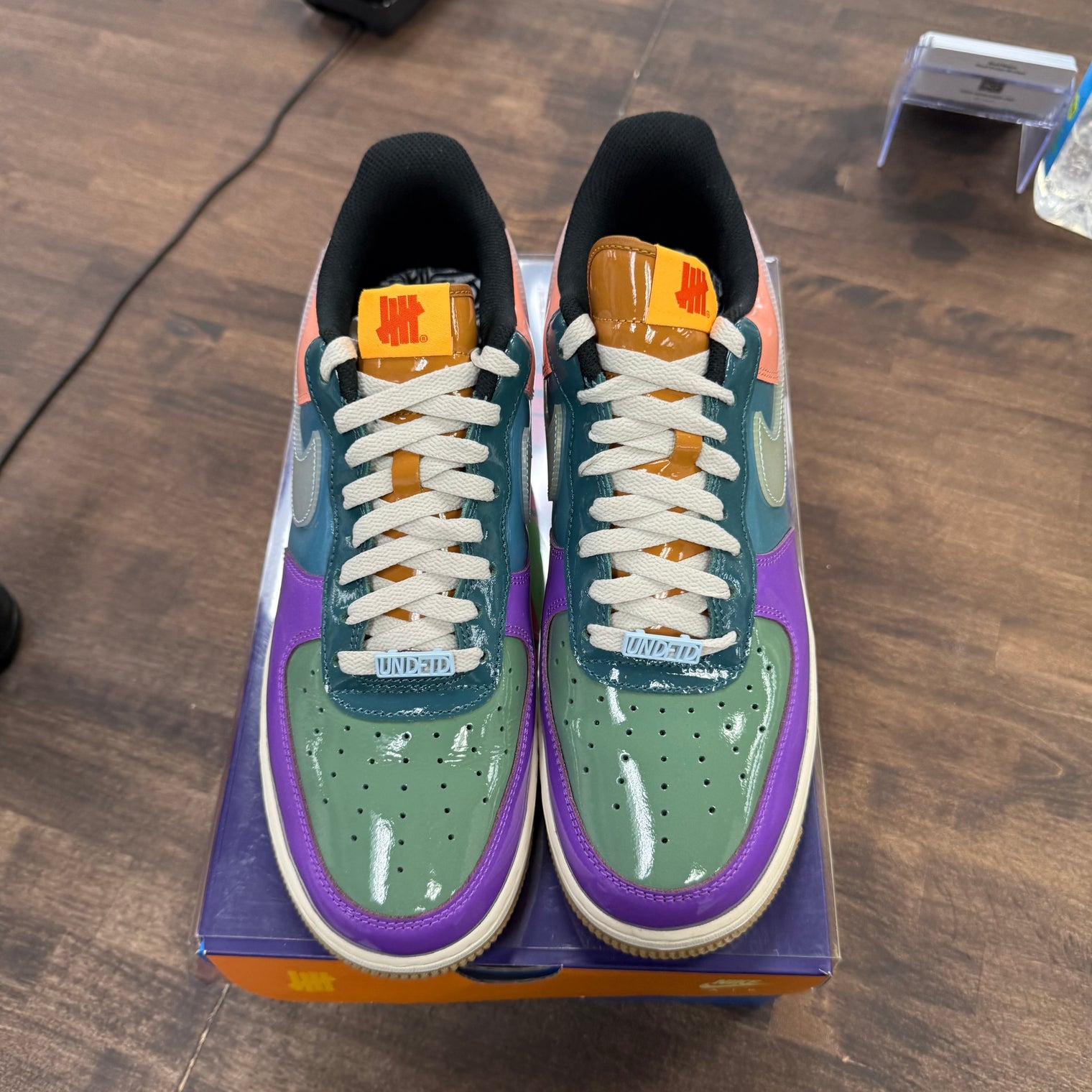 Undefeated Multi-Patent Wild Berry Nike Air Force 1 Low (USED)