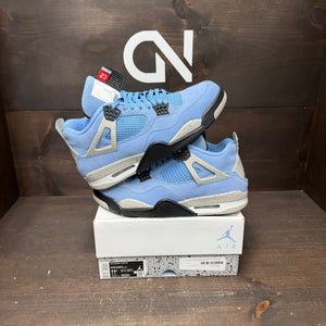 Jordan 4 Retro University Blue Size 11.5 (Pre-Owned) - front
