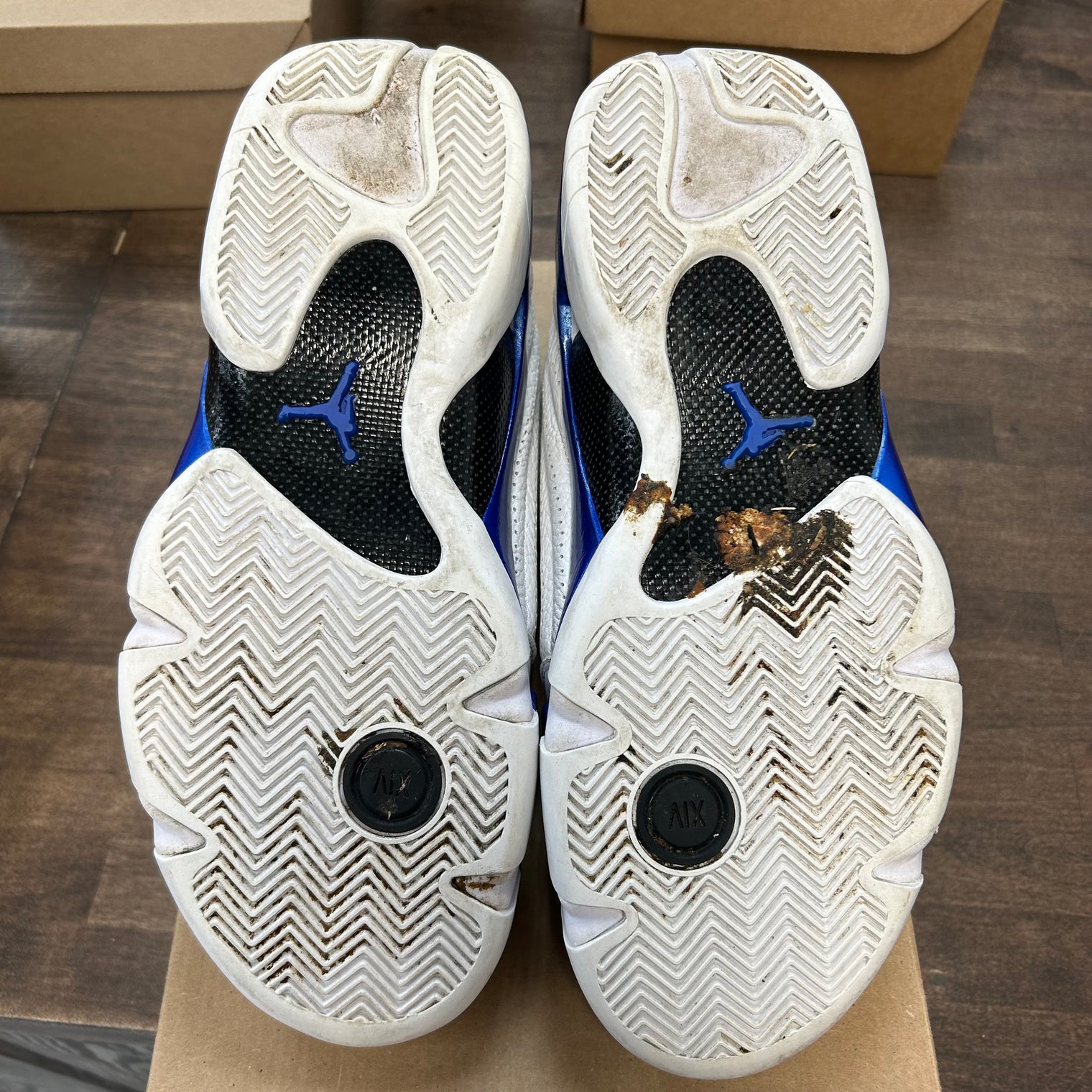 Hyper Royal Jordan 14 Retro (USED,No Box)