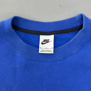 Nike x Stussy Acid Wash Crew Fleece Blue Size M Size M (Pre-Owned) - Image 4