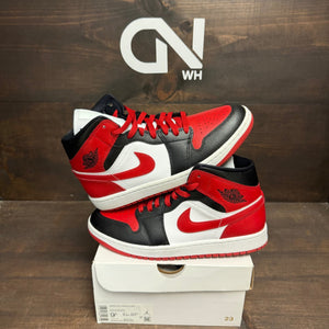 Jordan 1 Mid Alternate Bred Toe (Women's) - Image 1