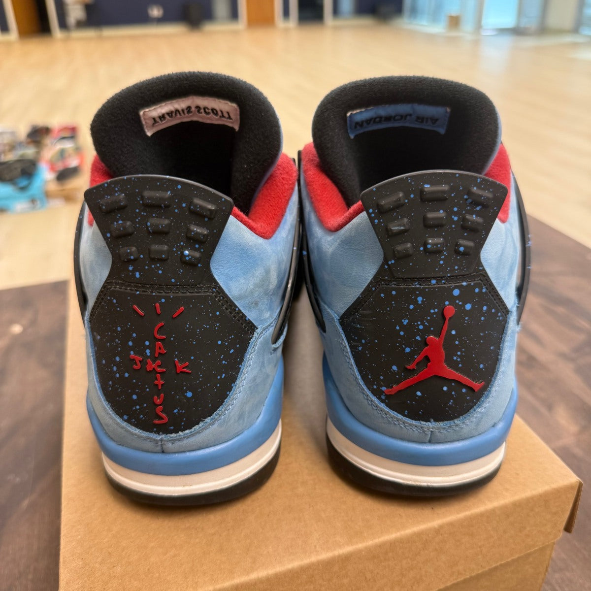 Jordan 4 Retro Travis Scott Cactus Jack Size 11 (Pre-Owned) - Image 5