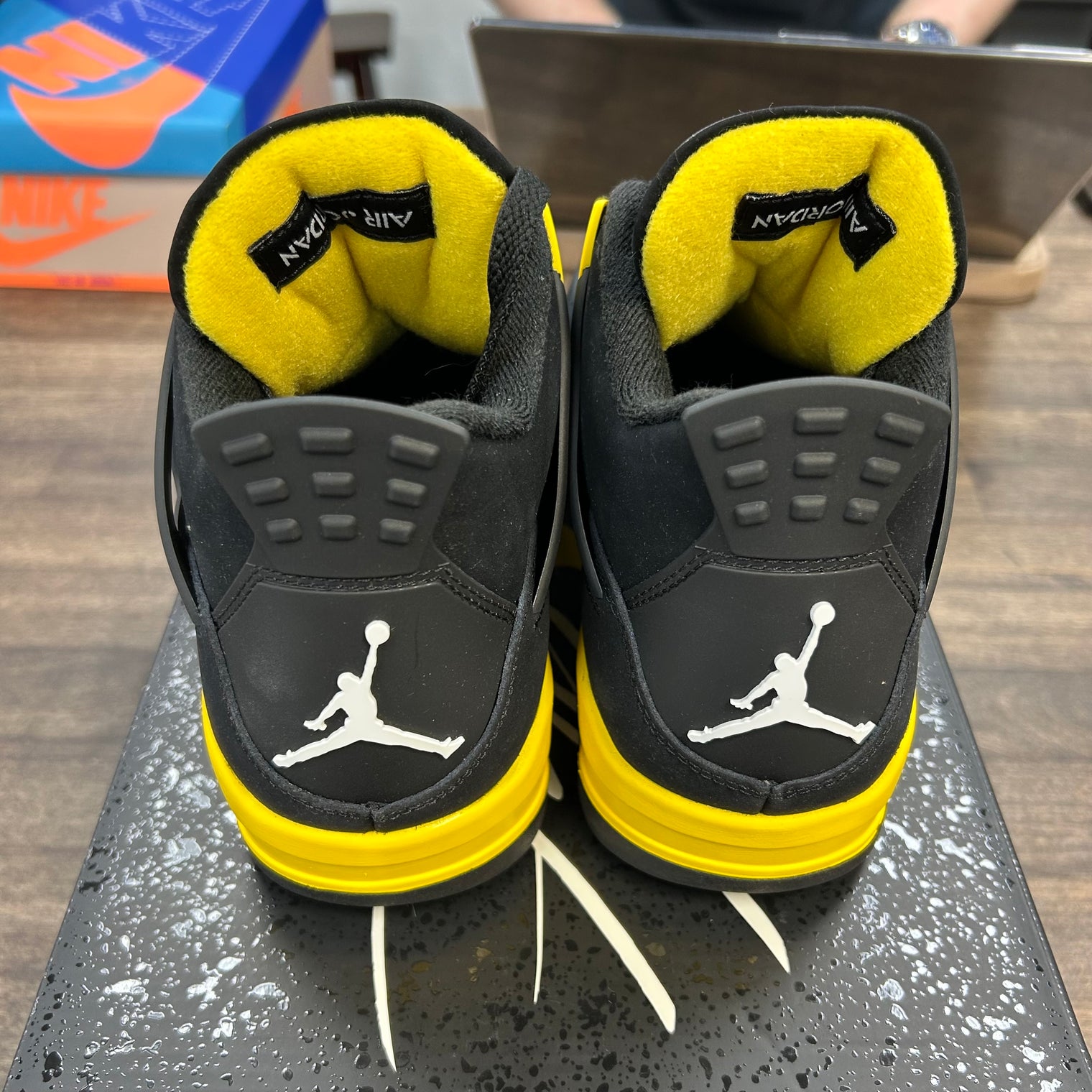 Yellow Thunder Jordan 4 Retro (Lightly Worn)