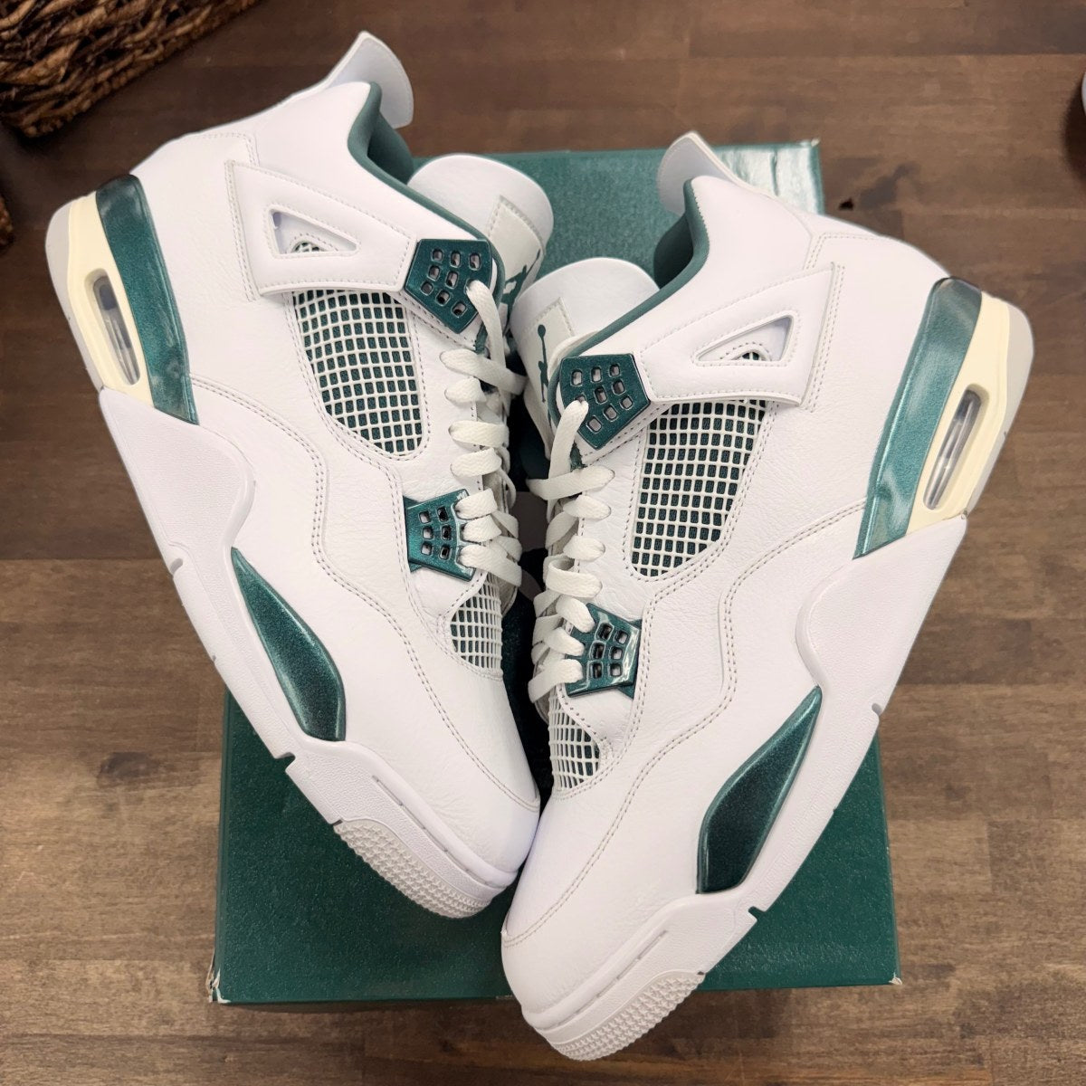 Jordan 4 Retro Oxidized Green - Image 1