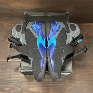 Jordan 8 Retro Aqua (2015) Size 10.5 (Pre-Owned) - aux