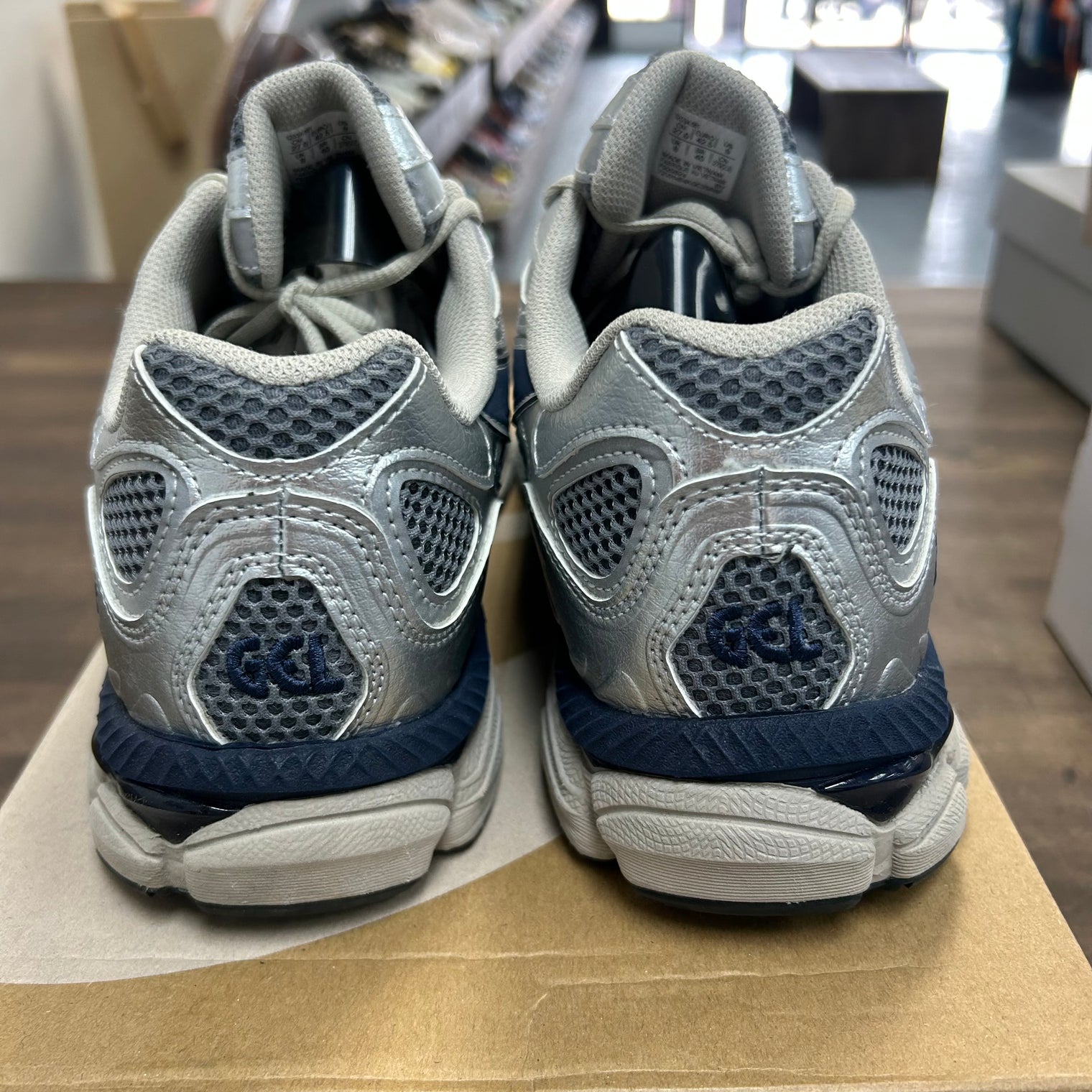 Billy's Pure Silver Midnight ASICS Gel-NYC (USED)