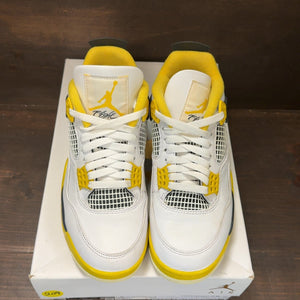 Jordan 4 Retro Vivid Sulfur (Women's) Size 8.5W (Pre-Owned) - tag
