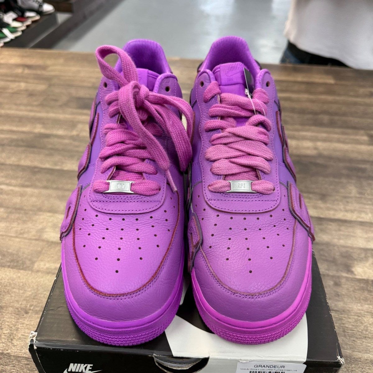 Nike Air Force 1 Low Cactus Plant Flea Market Fuchsia Dream Size 13 (Pre-Owned) - Image 2