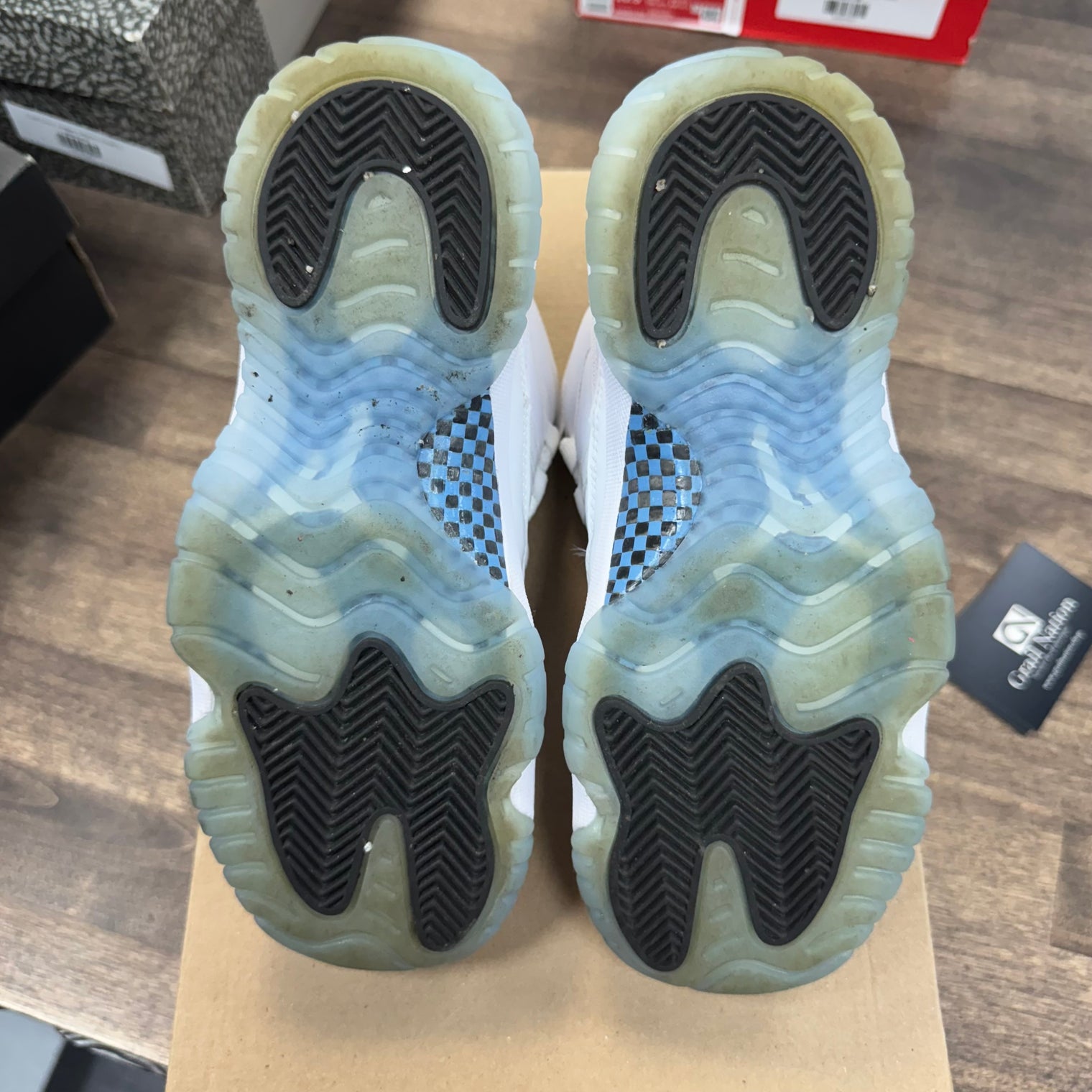 Legend Blue Jordan 11 (GS) (USED, No Box)