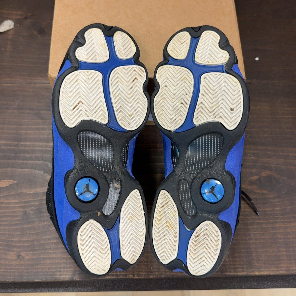 Jordan 13 Retro Black Hyper Royal (GS) Size 6Y (Pre-Owned) - Image 8