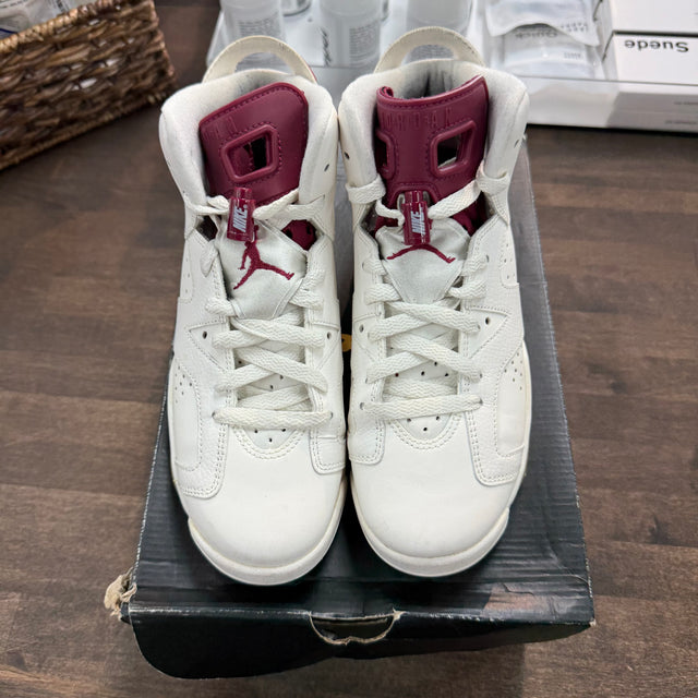 Maroon Jordan 6 (GS) (USED)