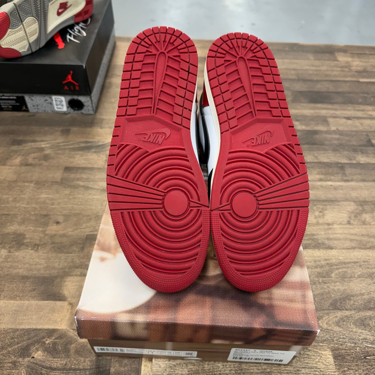 Jordan 1 Retro High OG Black Toe Reimagined (US 11) (USED)