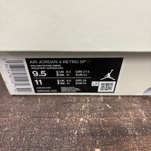 Jordan 4 Retro SB Pine Green Size 9.5 (Pre-Owned) - aux