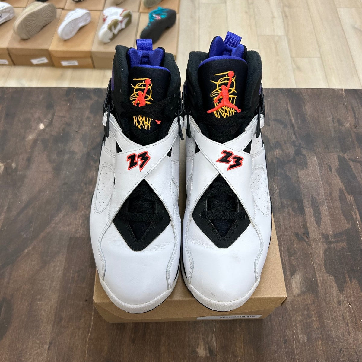 Jordan 8 Retro Three Peat Size 11 (Pre-Owned) - Image 2