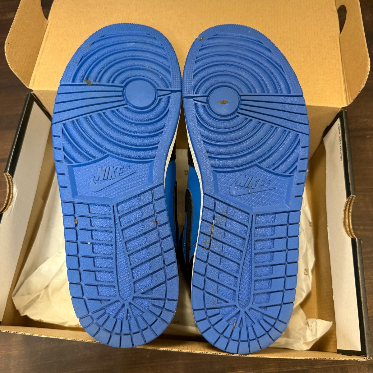 Jordan 1 Mid Black Royal Blue - Image 5