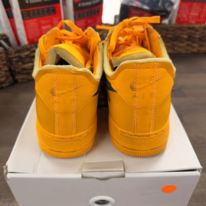 Nike Air Force 1 Low Off-White ICA University Gold - Image 4