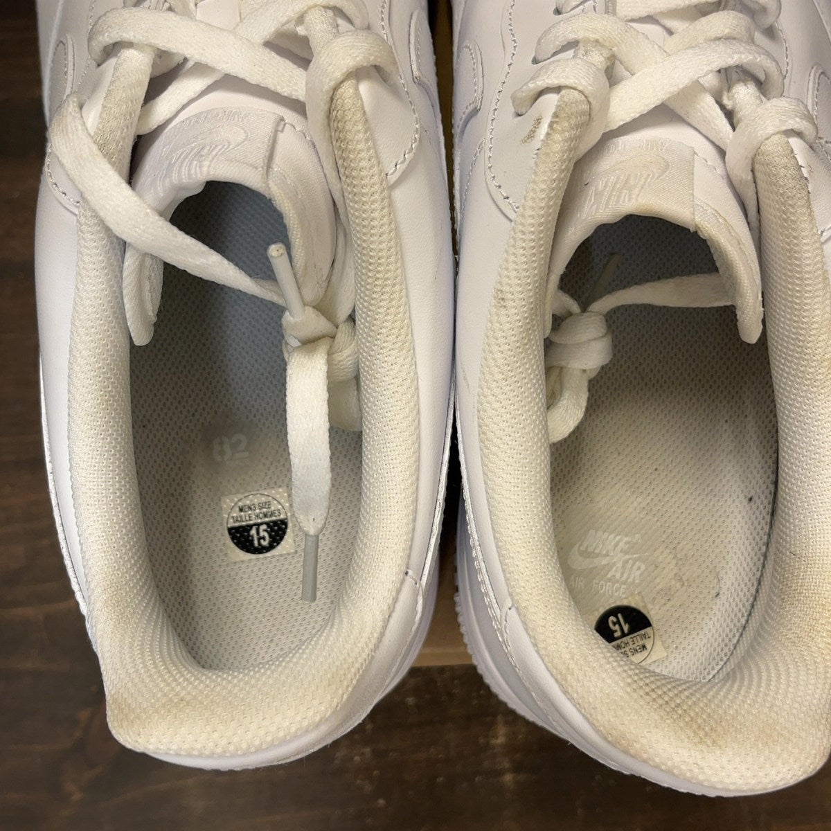 Nike Air Force 1 Low '07 White Size 15 (Pre-Owned) - Image 6