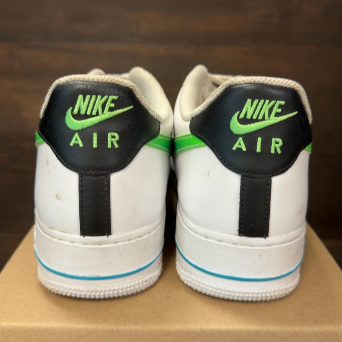 Nike Air Force 1 Low '07 LV8 White Aquamarine Size 13 (Pre-Owned) - Image 5