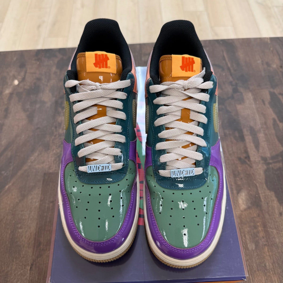 Nike Air Force 1 Low SP Undefeated Multi-Patent Wild Berry - Image 2