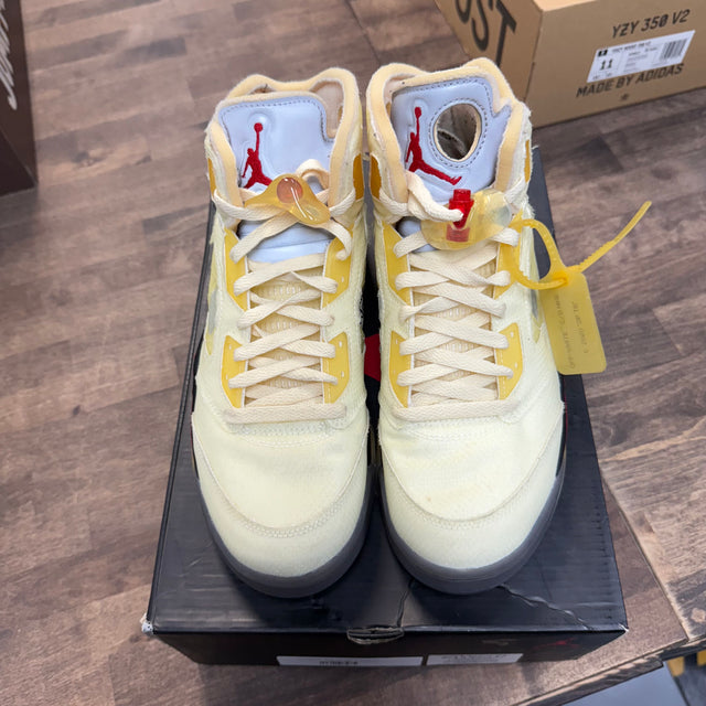 Sail Off-White Jordan 5 (USED)
