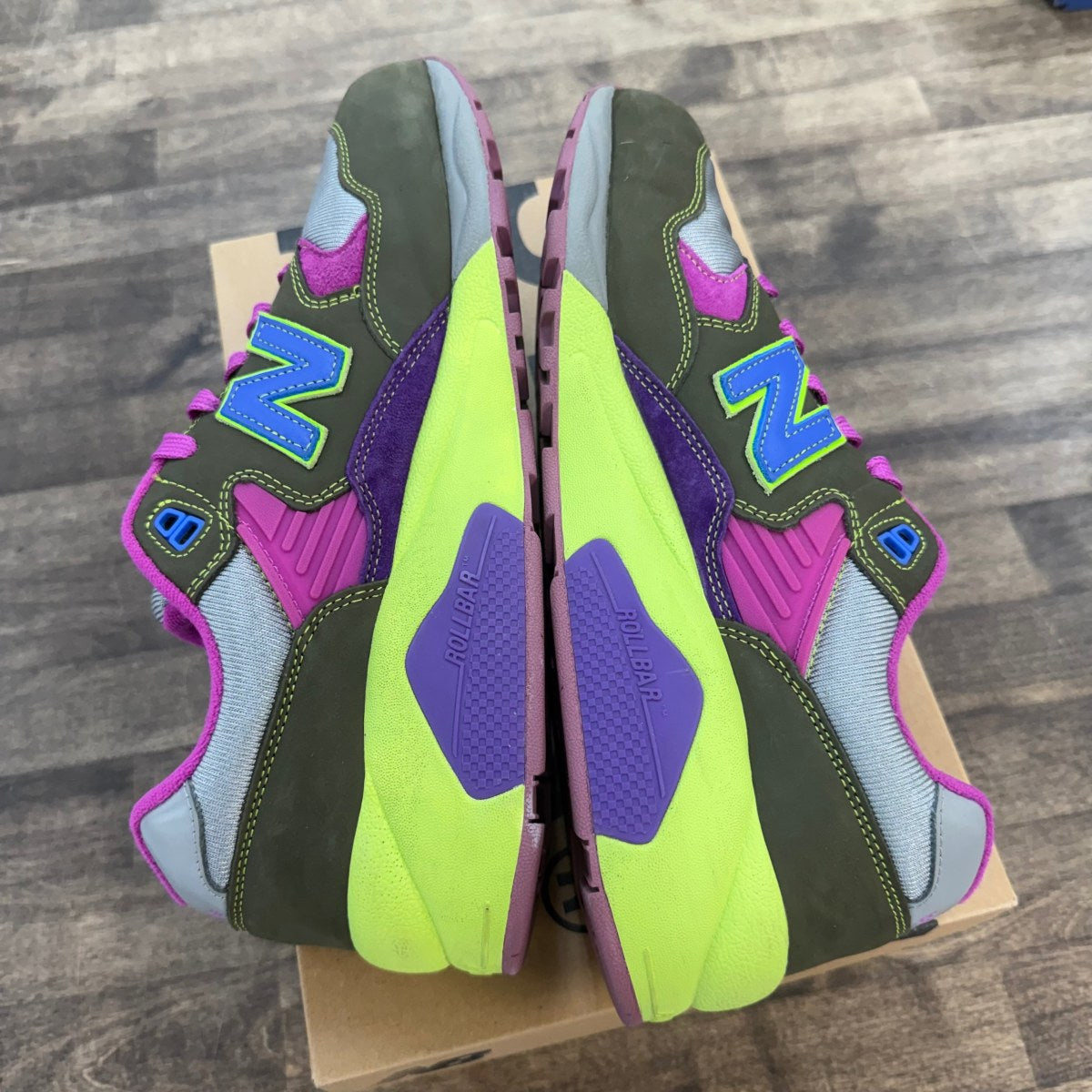 New Balance 580 Stray Rats Khaki Purple Size 12 (Pre-Owned) - Image 4