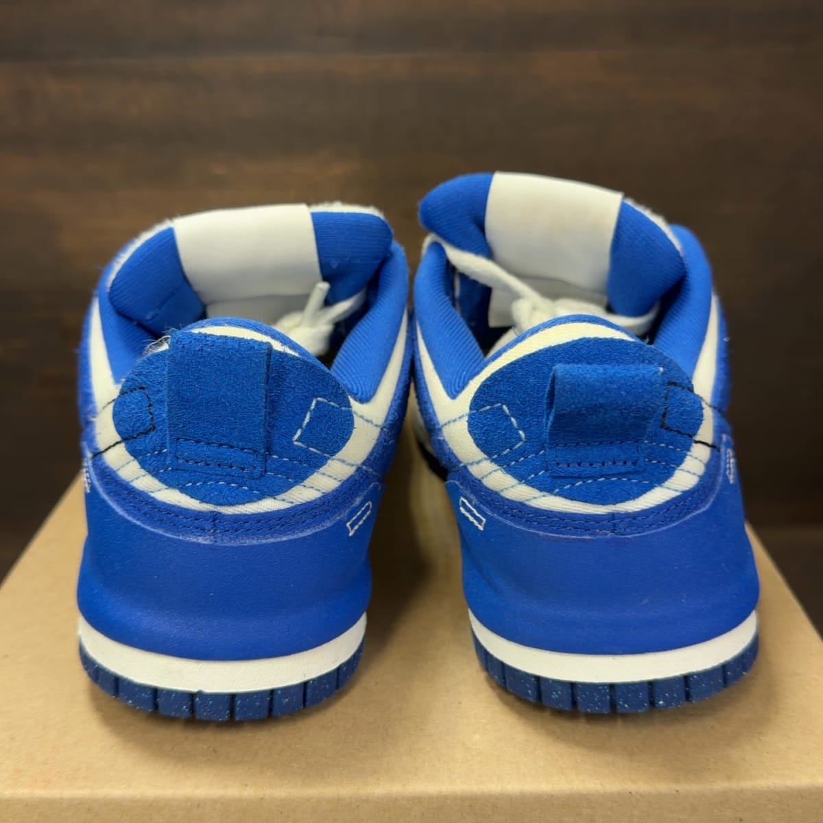 Nike Dunk Low Disrupt 2 White University Blue (Women's) Size 6W (Pre-Owned) - aux