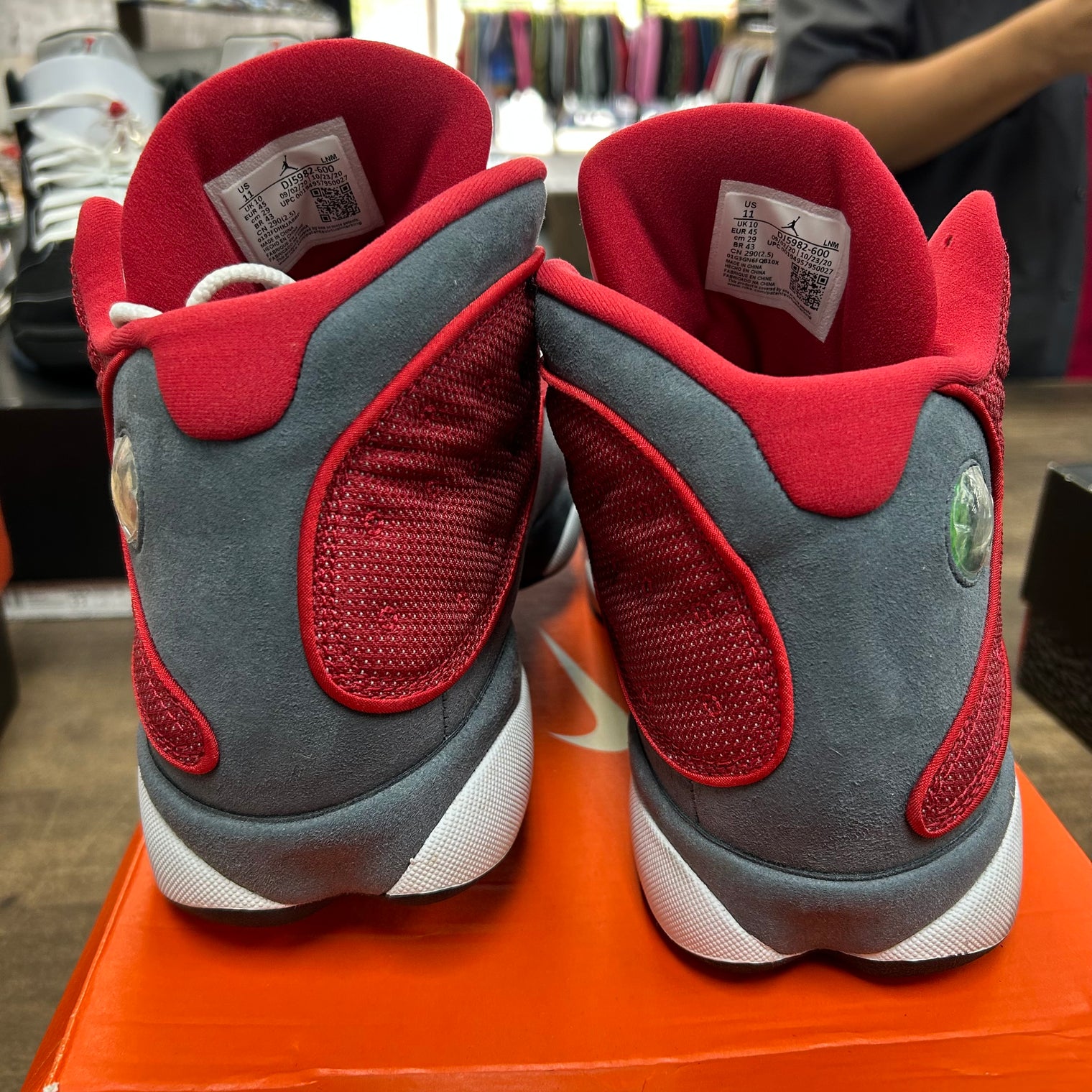 Gym Red Flint Jordan 13 Retro (USED, Replacement Box)