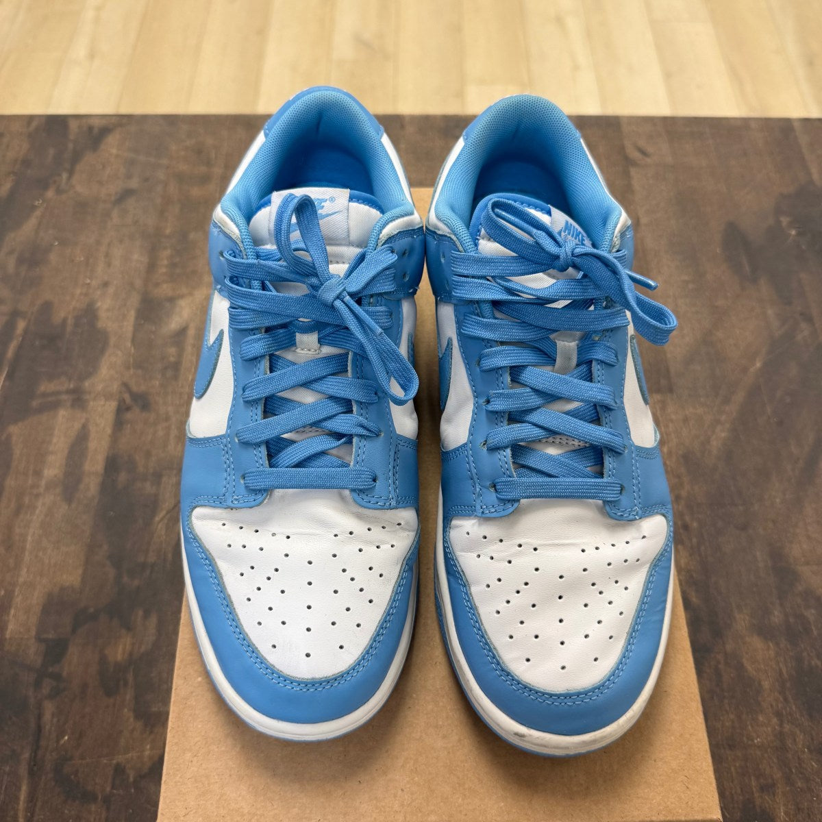 Nike Dunk Low UNC (2021) Size 10.5 (Pre-Owned) - Image 2