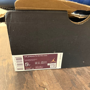 Jordan 12 Retro Black Game Royal (GS) - Image 6