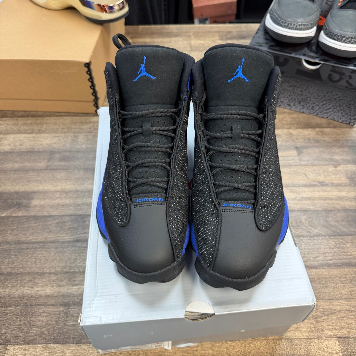 Jordan 13 Retro Black Hyper Royal - Image 2