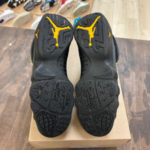 Jordan 9 Retro Dark Charcoal University Gold (GS) Size 6Y (Pre-Owned) - Image 5