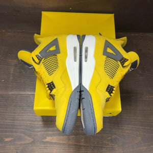 Jordan 4 Retro Lightning (2021) Size 11 (Pre-Owned) - aux