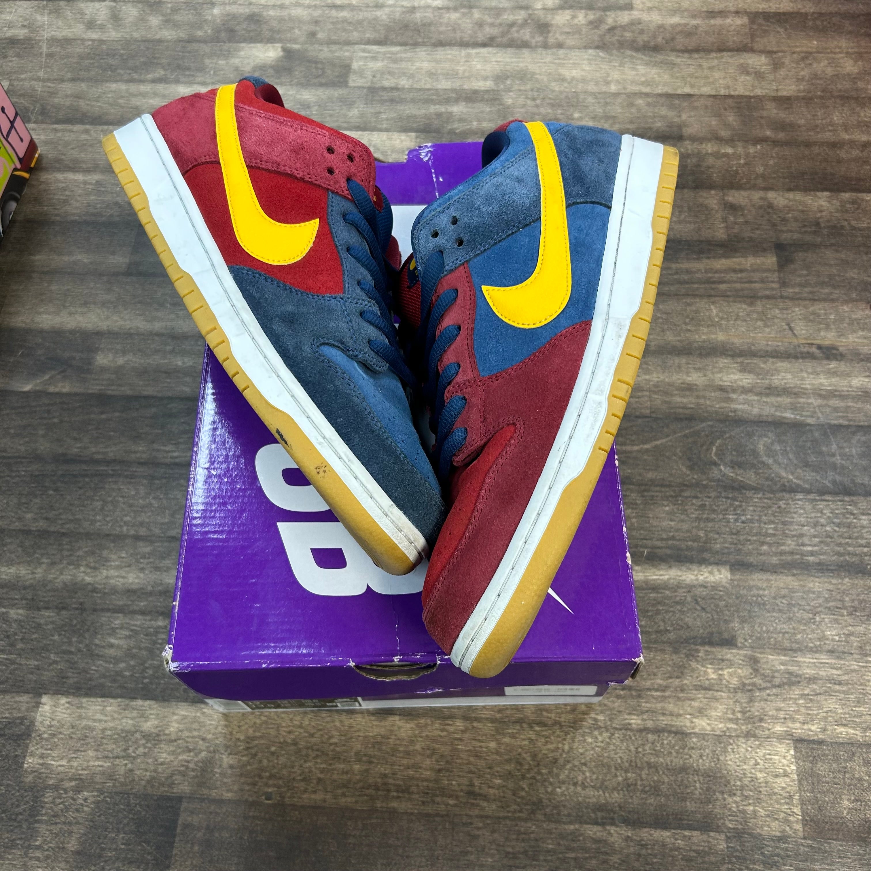 Nike Barcelona Nike SB Dunk Low (USED) Size 12 (Pre-Owned) - Image 1