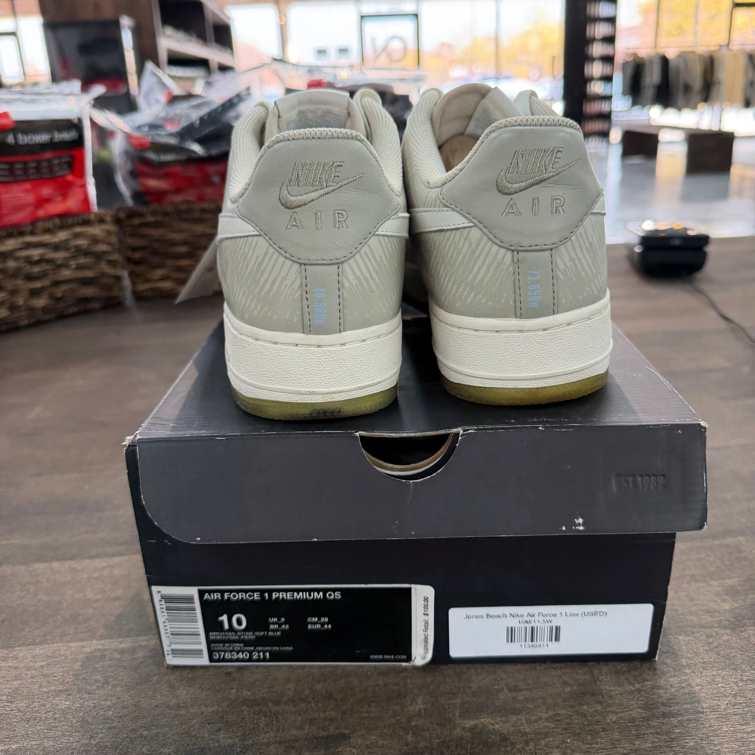 Jones Beach Nike Air Force 1 Low (USED)