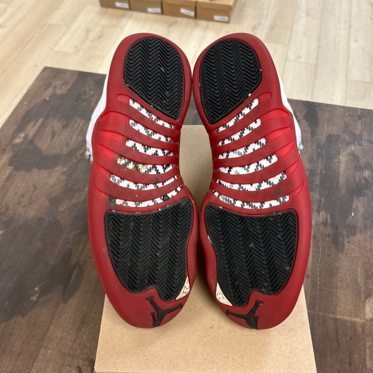 Jordan 12 Retro Cherry (2023) Size 11 (Pre-Owned) - Image 5