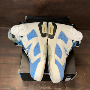 Jordan 6 Retro UNC White Size 13 (Pre-Owned) - Image 4