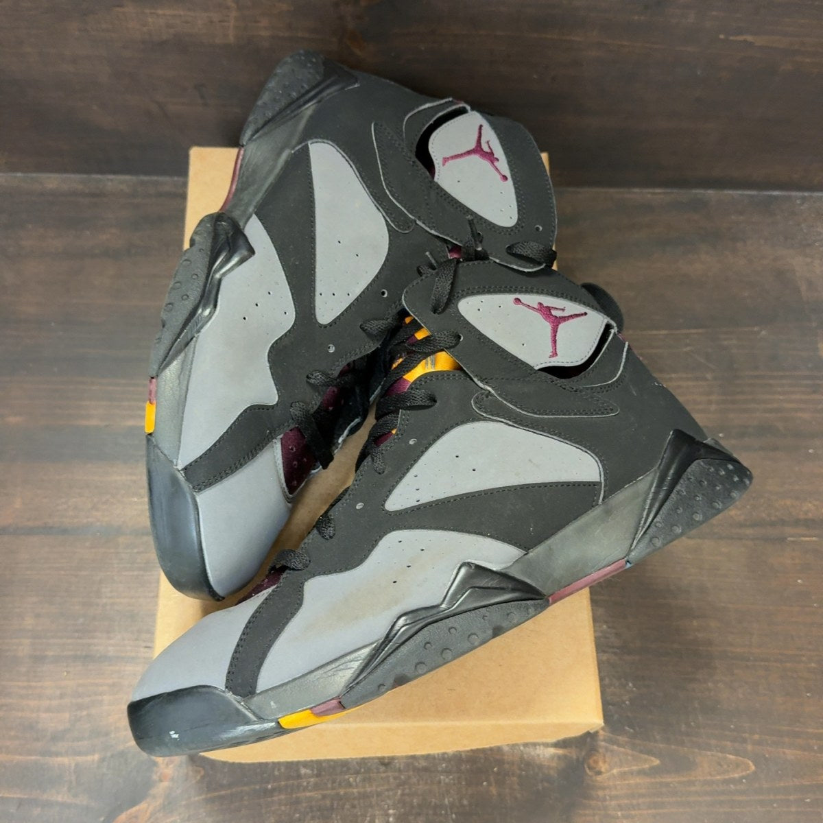Jordan 7 Retro Bordeaux (2015) Size 12 (Pre-Owned) - Image 2
