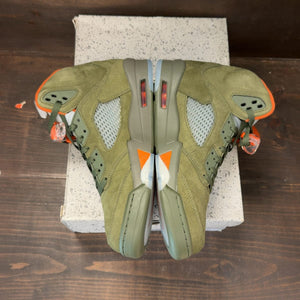 Jordan 5 Retro Olive (2024) Size 11.5 (Pre-Owned) - aux