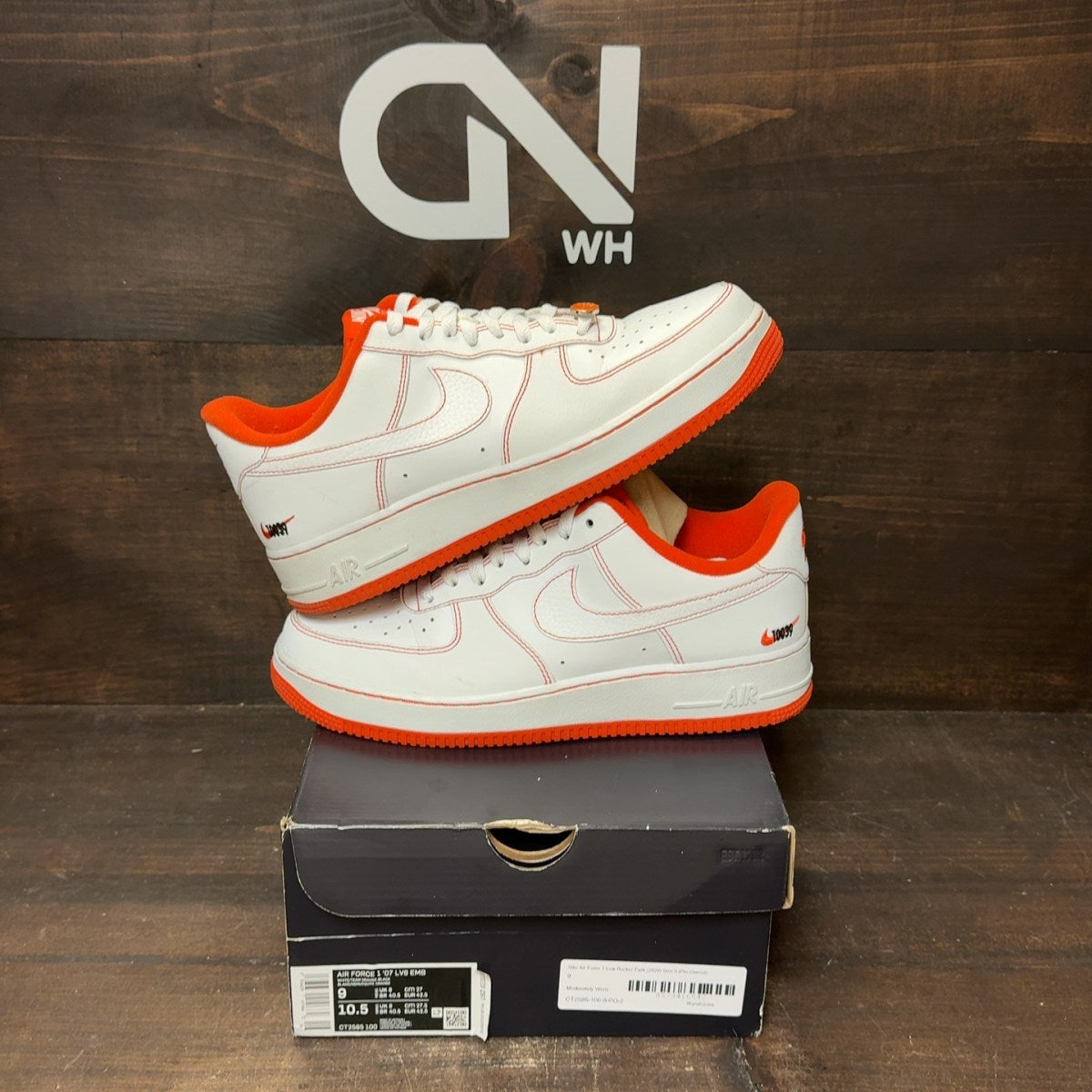 Nike Air Force 1 Low Rucker Park (2020) Size 9 (Pre-Owned) - front