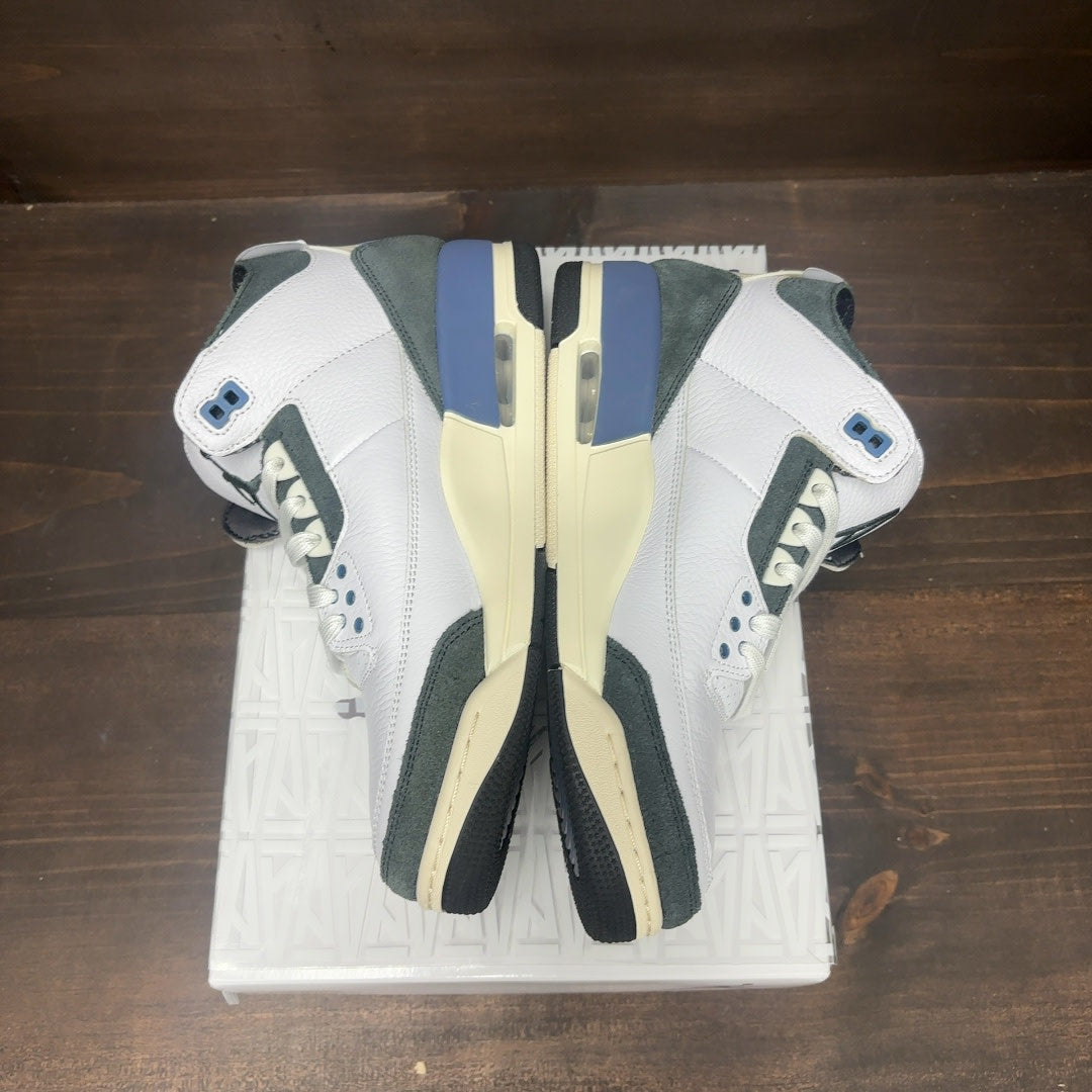 Jordan 3 Retro OG SP A Ma Maniére Diffused Blue Diffused Blue Size 9 (Pre-Owned) - Image 4